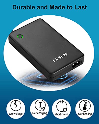 Universal Laptop Charger with LCD Display 90W, Slim AC Adapter Power Supply Cord with USB Port 5V2.1A, for Mobile|Tablet Compatible with Lenovo HP Dell Toshiba Samsung Acer Asus and Most Notebooks