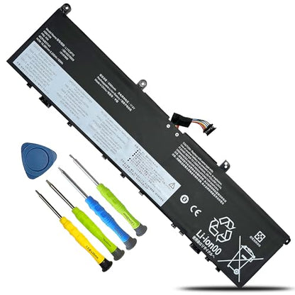 L17C4P72 L17M4P72 Battery for Lenovo ThinkPad X1 Extreme 1st Gen/2nd Gen | ThinkPad P1 1st Gen/2nd Gen Series L18M4P71 SB10Q76928 01AY968 SB10S57317 01YU911 15.36V 80Wh 5235mAh - size: 12.48*4.02*0.22inch L17C4P72