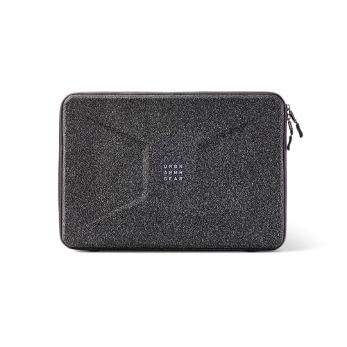 URBAN ARMOR GEAR UAG Civilian Medium Sleeve Laptop Case Fits Up to 13-14" Laptop MacBook Neo A18 Pro - Shockproof Protective Carrying Computer Bag with Interior Lining & Accessory Pocket, Dark Grey - size: Medium - Dark Grey