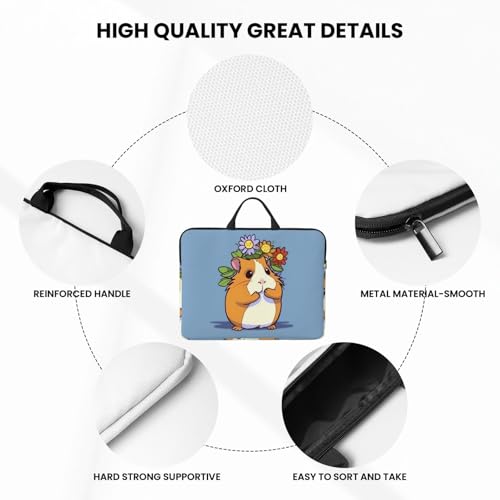 14 inch Laptop Sleeve with Handle Shockproof Laptop Bag Waterproof Computer Cover Bag Guinea Briefcase