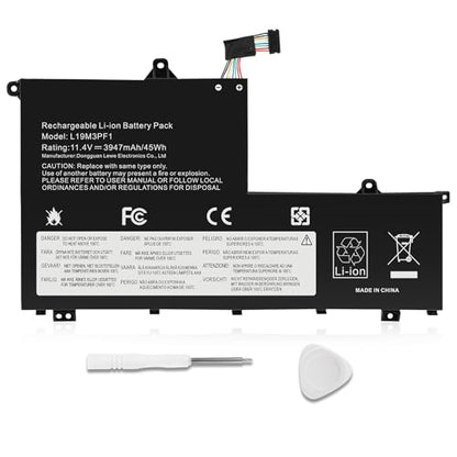 Futurebatt L19M3PF1 Laptop Battery Replacement for Lenovo ThinkBook 15-IML 15-IIL 14-IML 14-IIL Series L19C3PF1 L19D3PF1 L19L3PF1 L19M3PF2 L19C3PF9 L19M3PF9 L19L3PF8 L19D3PF2 - size: L19M3PF1 9.61 6.38 0.67in