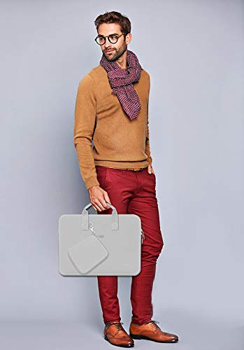 Hseok Laptop Sleeve 13.3-14 inch Case with Small Pouch, Neoprene Computer Bag Compatible with MacBook Neo/Pro 14 M5/M4/M3/M2/M1, Mac Air/Pro 13.3, XPS 14 and Most 13-14 inch Notebooks,L02G03 - color: L02g03, size: 13"-14"