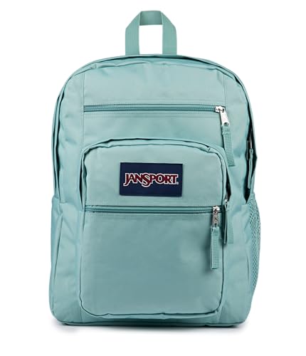 JanSport Laptop Backpack - Computer Bag with 2 Compartments, Ergonomic Shoulder Straps, 15” Laptop Sleeve, Haul Handle - Faded Sage - color: Faded Sage