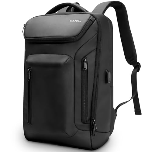 HOMIEE Business Smart Backpack Waterproof 15.6 Inch Laptop Backpack | Flight Approved USB Charging Port Durable Commute Backpack Carry on