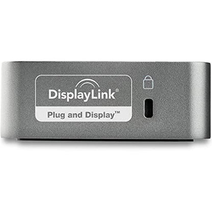 StarTech.com USB-C Dock - Dual Monitor 1080p HDMI Laptop Docking Station - 65W Power Delivery - 1x USB-C, 3x USB-A, Ethernet - Dual Video Display USB 3.1 Gen 1 Type-C Dock - Mac & Windows (DK30CHHPD)