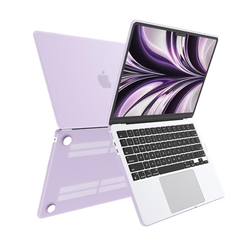 AKIT Compatible with MacBook Air 13 inch Case 2026 2025 2024-2022 M5 M4 M3 M2 Model A3449 A3240 A3113 A2681, Protective Laptop Hard Shell for Mac Air 13.6" + Keyboard & Screen Cover, Lavender Purple - color: Lavender Purple