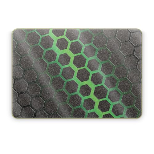 Glossy Glitter Laptop Skin Compatible with Apple MacBook Neo - Green Hex - Premium 3M Vinyl Protective Wrap Decal Cover - Easy to Apply | Crafted in the USA by MightySkins - color: Green Hex, size: MacBook Neo Full Cover Skin, style: Glossy Glitter Finish