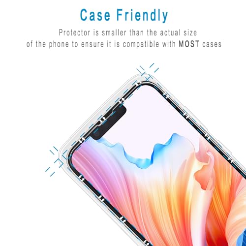 2 Pack Anti Blue Light Screen Protector Designed for iPhone 14, iPhone 13 and iPhone 13 Pro Eye Protection Tempered Glass Film, Easy to Install, Bubble Free - size: iPhone 14/13/13 Pro 6.1-inch
