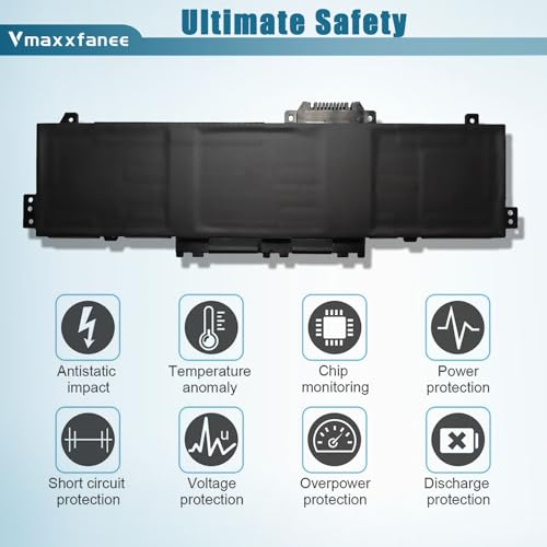 AE03XL Laptop Battery Replacement for HP 245/240 / 246/250 / 255/256 G10 14-EE 14Z-EM 14-EM 14T-EP 14-EP 15-FC 15Z-FC 15-FD 15T-FD Series TPN-DB1N HSTNN-WB0D - size: 10.41*3.34*0.27inch AE03XL