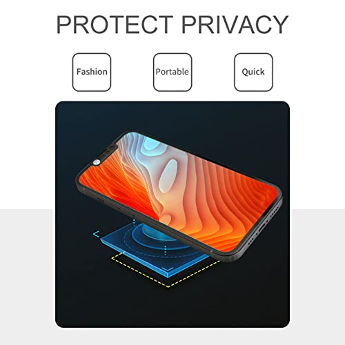 Webcam Cover,Front Camera Cover Compatible for iPhone 13/13 Mini/13 Pro/13 Pro Max,Protect Privacy and Security,Not Affect Face ID, 2 Pack-Silver - color: Silver