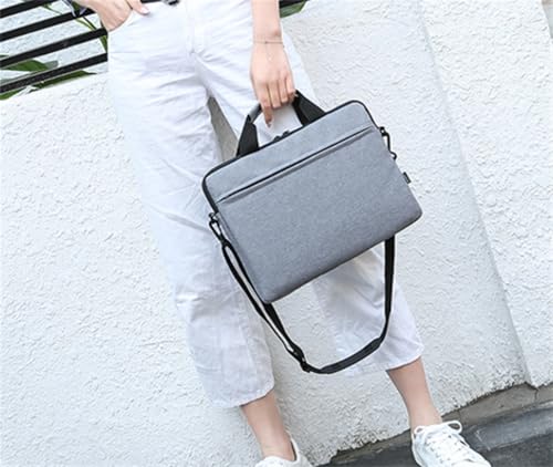 Laptop Bag Water-resistant Laptop Sleeve Case with Shoulder Straps & Handle, Computer Slim Briefcase - color: Pink, size: 13