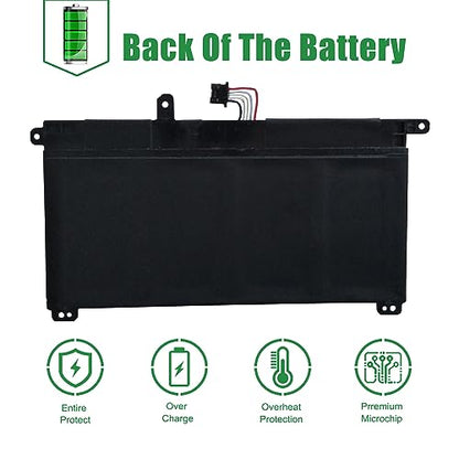 01AV493 SB10L84121 Laptop Battery Replacement for Lenovo ThinkPad T570 T580 P51s P52s Series Notebook 00UR891 SB10L84122 00UR892 SB10L84123 00UR890 15.2V 32Wh 2100mAh - size: 10.2*5.9*1.2inch 01AV493