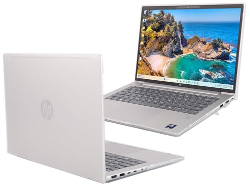 mCover Case ONLY Compatible for 2024 ～ 2025 14-inch HP ProBook 4 G1iR | G1ah Series, ProBook 440/445 G11 and EliteBook 640 | 645 G11 Series Windows Notebook PC (NOT Fitting Other HP Models)- Clear - color: Clear
