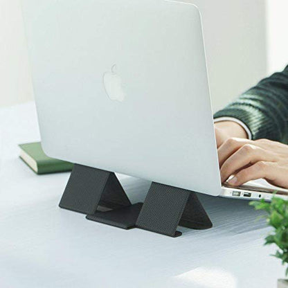 Ringke Folding Stand 2 Lightweight Cooling Anti-Slip Universal Foldable Portable Tablet Laptop Stand - Gray