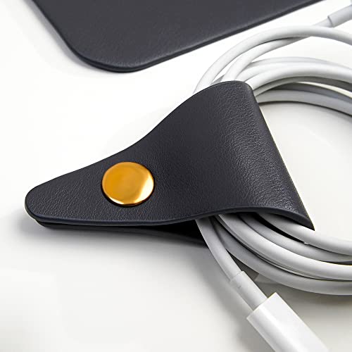PU Leather Laptop Sleeve Compatible with New 14 inch MacBook Pro A2992 A2918 A2442,Old MacBook Pro Air 13, Surface Laptop 13.5, Thinkpad X1 Carbon 14 Set of 4PCS Color Dark Grey - color: Dark Grey, size: 14Inch Laptop