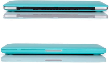 RUBAN for Old MacBook Pro Retina 13 inch (A1502 & A1425 Models) 2015 2014 2013 2012 Release,Plastic Hard Shell Case & Keyboard Cover, Turquoise - color: Turquoise