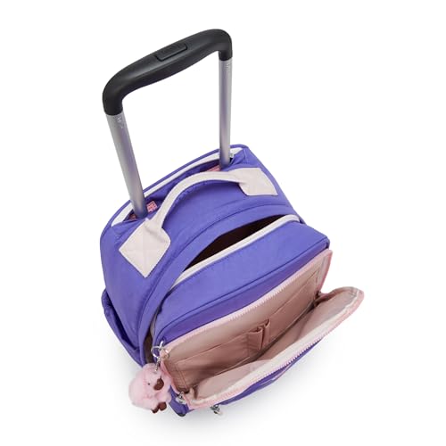 Kipling Women's Gaze 2 Wheel Rolling Backpack - color: Iris Purple C