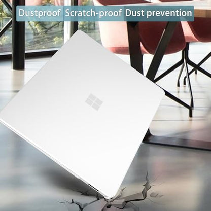 Mektron Matte Case for 13.8" Microsoft Surface Laptop 8 2026 Fits Surface Laptop 13.8 Inch 7 2024 Cover (Model: 2036),Keyboard Cover +Screen Protector +Dust Plugs, Matte White - color: Matte White