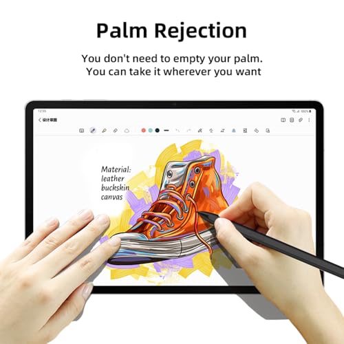 HAOZEE EMR Stylus Compatible with Remarkable 2 Pen with Eraser | 4096 Pressure Level Sensitivity, Palm Recognition, Digital Pen Marker Plus Compatible Kindle Scribe Tablet Pen