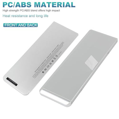 Fancy Buying 56Wh A1280 Laptop Battery for Apple A1280 A1278 (2008 Version) MacBook 13-Inch Series, Compabiel for MB771G/A MB467LL/A MB466LL/A - size: 8.23*3.07*0.79inch A1280