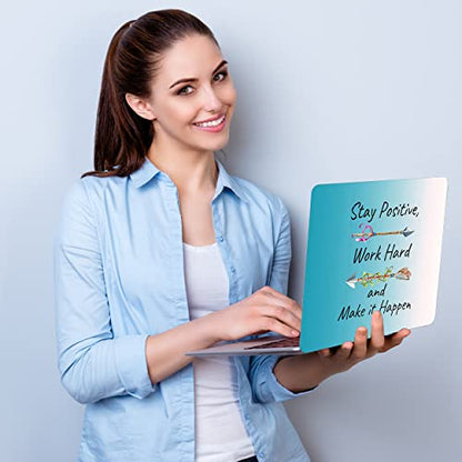 DINKY Laptop Skin Sticker Decal, 16" 16.5” 17” 17.3 inch Laptop Universal Reusable Vinyl Skin Stickers Art Cover Decal Notebook PC Personalized Protector (Inspiration Quote) - color: Inspiration Letters