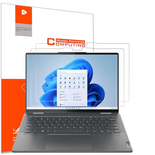 YINOVEEN Screen Protector for Lenovo Yoga 7 14 | 2 Pack, Anti Glare, 2023-2024 Compatible, Yoga 7/7i 14 2-in-1 Touch Screen - color: Anti Glare