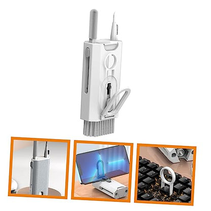 Mikinona Multifunctional Cleaning Kit Includes Keyboard Screen Cleaner Earphone Headset Brush for Home Office