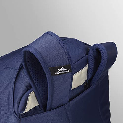 High Sierra Freewheel Pro Wheeled Backpack In True Navy - color: Navy Blue, size: 19.3" Height