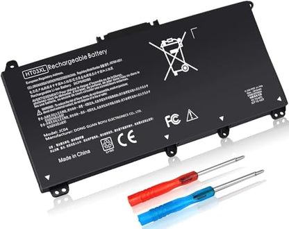 HTO3XL Laptop L11119-855 HT03XL Battery for HP Pavilion15-CS3073CL 15-CU0058NR 15Z-CW100 15-CS3153CL 15T-CS200 15-CS0XXX 15T-CS300 15-CS2064ST 15-CS3XXX 15-CW1068WM, black - size: 7.35 x 3.5 x 0.25 inches HT03XL BATTERY