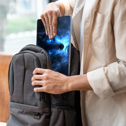 Universal Laptop Skin Sticker Decal with 2 Wrist Pad Skins, Waterproof Scratch Vinyl Cover for 11–15.6 Inch MacBook, HP, Dell, Lenovo, Cutable & Reusable,Glowing Blue Fire Wolf - color: Glowing Blue Fire Wolf