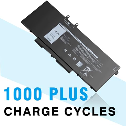 3HWPP Laptop Battery Replacement for Dell Latitude 5401 5410 5411 5501 5510 5511 Precision 3551 3541 In spiron 17 7500 7506 2-in-1,In spiron 7706 2-in-1 Black 3YNXM 03HWPP 10X1J N2NLL 1VY7F 451-BCMN - color: Black06