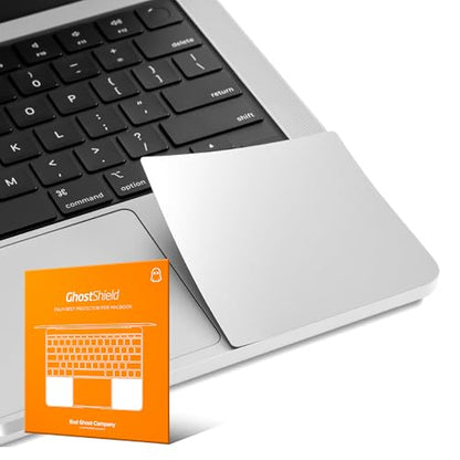 GhostShield Premium Palm Rest Protector Skin Cover Set, Scratches and Wear Protection, Compatible with MacBook Pro 14" 2026 2025 2024 2023 2021 M5/M4/M3/M2/M1 Pro/Max, Silver - color: Silver