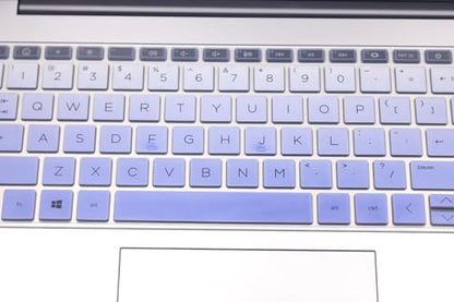 Keyboard Skin Compatible for 15.6" HP Laptop 15-fc 15-fd 15t-fd 15z-fc, HP Pavilion 15 15-eg/eh/er 15t-eg200/eg300 15z-eh300, HP Pavilion 17z-cp000 17z-ca200 17-cn/cp Series (Ombre Purple) - color: Ombre Purple