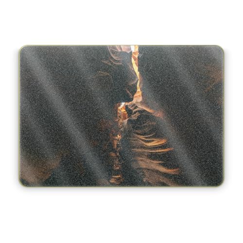 Glossy Glitter Laptop Skin Compatible with Apple MacBook Neo - Fissure - Premium 3M Vinyl Protective Wrap Decal Cover - Easy to Apply | Crafted in the USA by MightySkins - color: Fissure, size: MacBook Neo Full Cover Skin, style: Glossy Glitter Finish