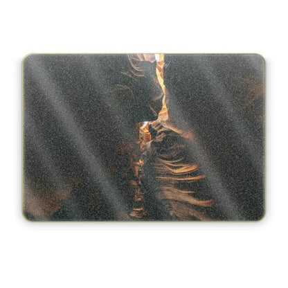 Glossy Glitter Laptop Skin Compatible with Apple MacBook Neo - Fissure - Premium 3M Vinyl Protective Wrap Decal Cover - Easy to Apply | Crafted in the USA by MightySkins - color: Fissure, size: MacBook Neo Full Cover Skin, style: Glossy Glitter Finish