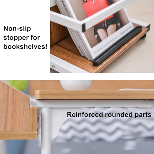Overbed Table with Wheels Adjustable Height Small, Mobile Laptop Bedside Table, Living Room Sofa Side Table, Mobile Trolley Table for Bedroom, Hospital, Living Room(Black) - color: Black
