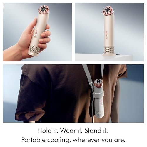 Dyson HushJet™ Mini Cool fan (Stone/Blush) - color: Stone/Blush