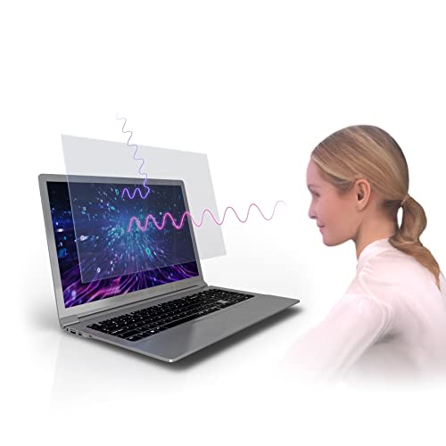 Anti Blue Light Screen Protector (3 Pack) for 13.3 Inches Laptop. Filter out Blue Light that relieve computer eye strain and help you sleep better