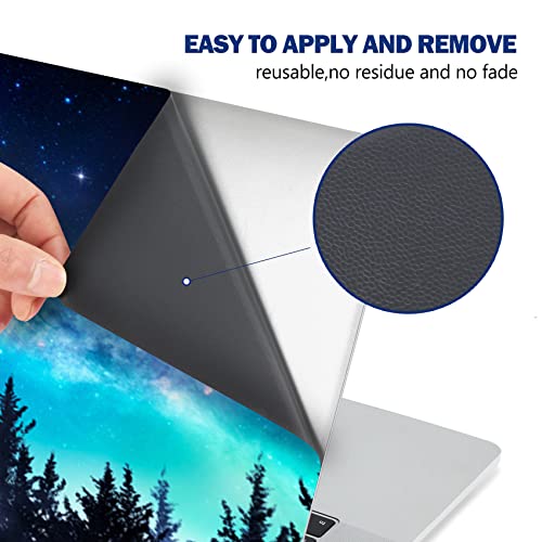 AIMSA Laptop Skin Sticker Decal, 12 13 13.3 14 15 15.4 15.6 inch Laptop Art Decal Protector Notebook Netbook PC 15.6" Universal Vinyl Cover, Forest Moon Sky - color: Forest Moon Sky