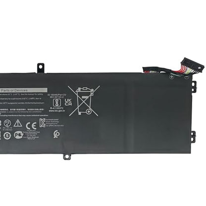 4K1VM Laptop Battery 97Wh Replacement for Dell G7 17 7700 / XPS 15 7590 9550 9560 9570 / Precision 5510 5520 5530 5540 Series V0GMT W62W6 0W62W6 9TM7D 09TM7D NYD3W 0NYD3W TJDRR 0XYCW0 11.4V - size: 12.0*3.0*0.8 inch 4K1VM