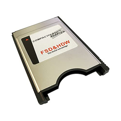 CF Memory Card Adapter PCMCIA Ata Adapter PC Adapter Reader CF Type I to PCMCIA (2 Pack)