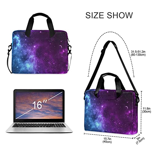 Laptop Case 15.6 inch, Galaxy Laptop Bag, Waterproof Computer Case for Women & Men - color: Color 9