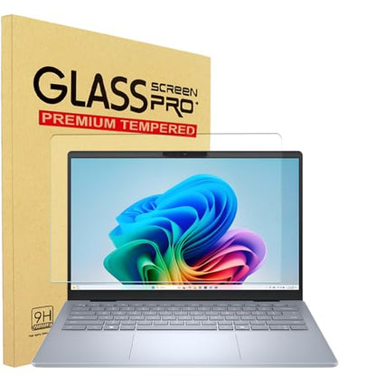 YINOVEEN 14 inch Tempered Glass Screen Protector for Dell 14 Plus 2-in-1 DB04250/DB04255, Dell 14 Plus Laptop DB14250/DB14255 Laptop,9H, Tempered Glass Screen Film Guard - color: Tempered Glass