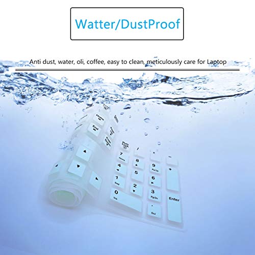 MUBUY Keyboard Cover Skin Protector for Logitech MK120 K120 Wired Keyboard, Keyboard Protective Skin US Layout (NOT Fit Other Model Keyboards)-MIntGreen - color: MintGreen