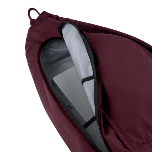 Carhartt Durable Sling Bag, Crossbody Backpack with Side Release Buckle, Tablet Sleeve and Adjustable Strap, Port, 10L - color: Port