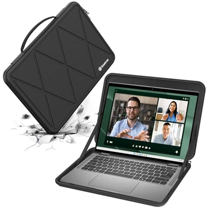 Smatree 16 inch Laptop Hard EVA Sleeve Case, Anti-Shock, Splash-Resistant Nylon, Soft Scratch-Free Lining, YKK Zipper, Lightweight & Durable (X8280T)