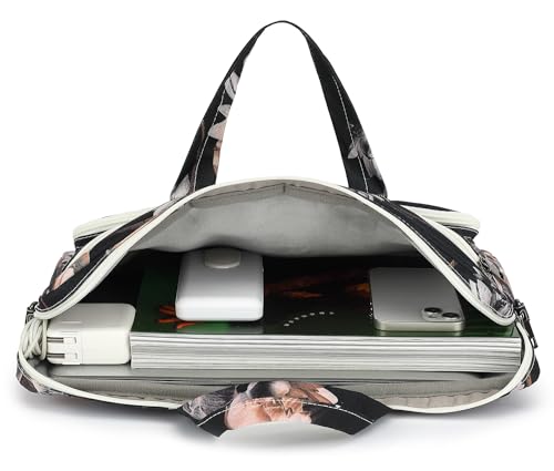 DACHEE Laptop Shoulder Bag for 15 Inch/15.6 Inch Macbook Pro - color: New Lotus Bag