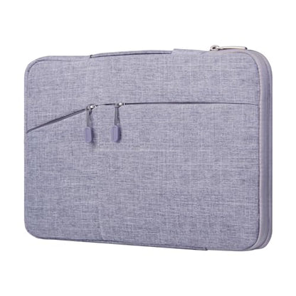 Megoo 13inch Laptop Sleeve Case with Handle Carrying Travel Case(Gray) | Fit for Microsoft Surface Laptop 13" 2025/6 5 4 3 2 13.5"/7 13.8" and Most 13"-14" Notebook Chromebook Computers - color: Gray, size: 12.9-13.5Inch