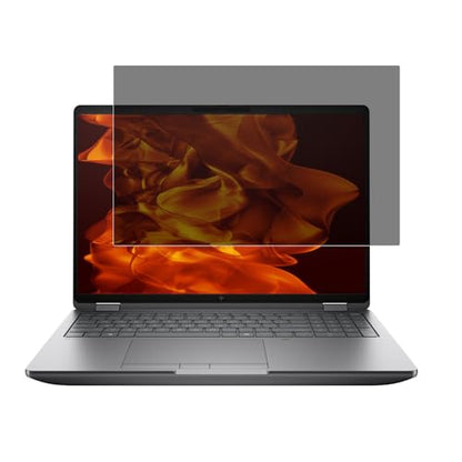 MUBUY-GOL 16 Inch Laptop Privacy Screen for HP OmniBook 5 16/OmniBook 7 16/ OMEN/Envy/Spectre/ZBook/EliteBook 16 G1/860/865/665/660/460/465 (G11/G10/G9) 16" Anti‑Blue Light & Removable Filter Shield