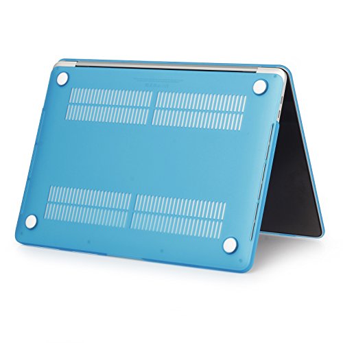 Se7enline for MacBook Pro 14 inch Case 2026-2021 M5 M4 M3 M2,Aqua Blue | 2 in 1 Matte Hard Shell Laptop Case with Keyboard Cover Anti-Scratch Heat Dissipation Full Port Access Slim Lightweight - color: Aqua Blue
